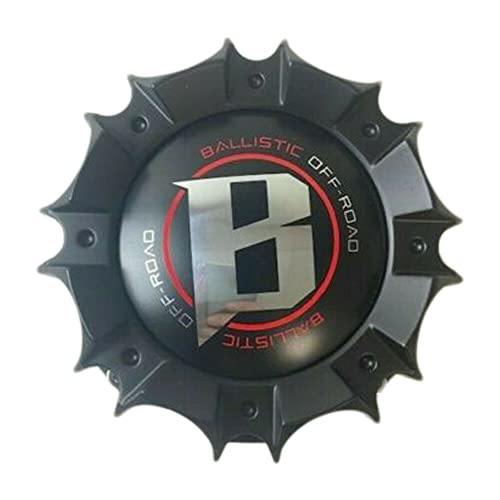Ballistic Offroad Wheels CAP-WX05-165.1-170-8H Matte Black Wheel Center Cap replacement wheel center cap part CAP-WX05-165.1-170-8H