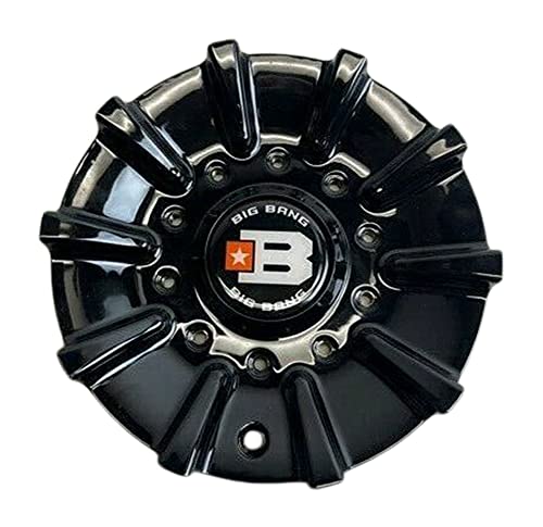 Big Bang Wheels Gloss Black Wheel Center Cap PD-CAPSX-P1024-R1 - wheelcentercaps