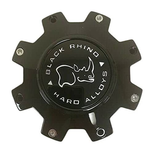 Black Rhino Cap M-916 Gloss Black Wheel Center Cap PSCO288165BLAGBK replacement wheel center cap part M-916