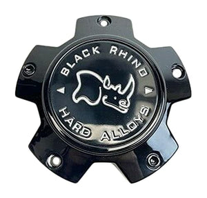 Black Rhino Gloss Black Wheel Center Cap M-871