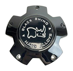 Black Rhino Gloss Black Wheel Center Cap M-872
