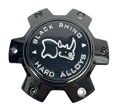 Black Rhino Gloss Black Wheel Center Cap CCBR613540GBFLAT Cap M-873 PCD:6X135/139.7 replacement wheel center cap part CCBR613540GBFLAT