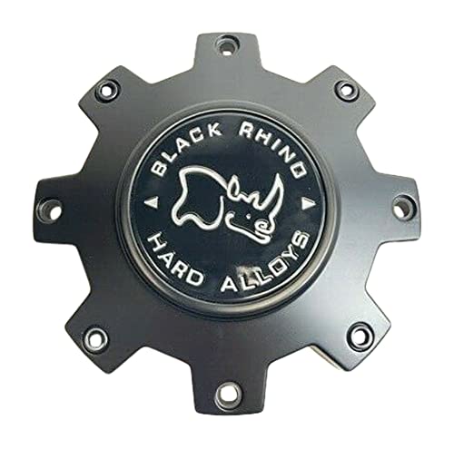 Black Rhino Matte Black Wheel Center Cap M-874