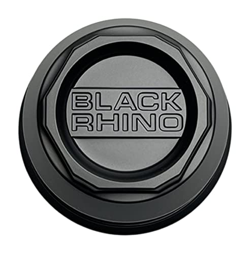 Black Rhino Wheels 1244S04 Matte Black Center Cap - Wheel Center Caps