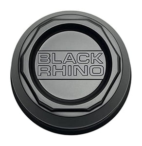 Black Rhino Wheels 1244S05 Matte Black Center Cap - Wheel Center Caps