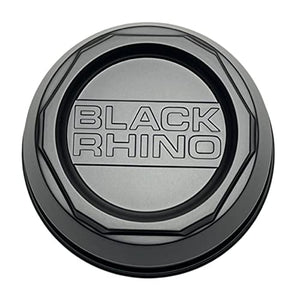 Black Rhino Wheels 1244S06 Matte Black Center Cap - Wheel Center Caps