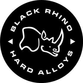 Black Rhino Wheels 80MM Replacement Emblem Sticker Only replacement center cap logo / insert part TE80BR-STICKER