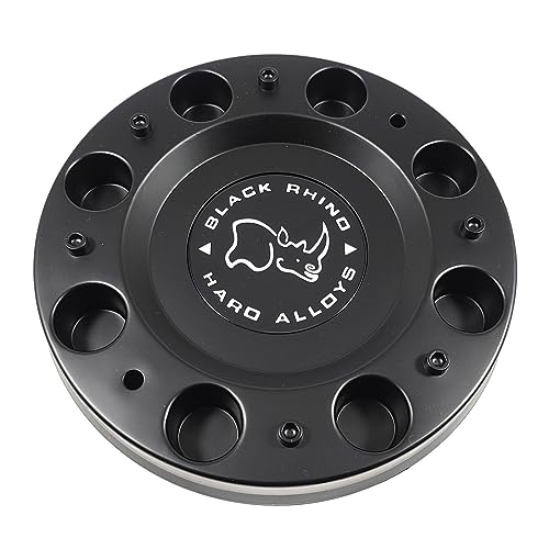 Black Rhino Wheels Armory CCBRARM16 Matte Black Center Cap ST1902-09 PSC001RH1DBK1 Cap M-1048 replacement wheel center cap part CCBRARM16