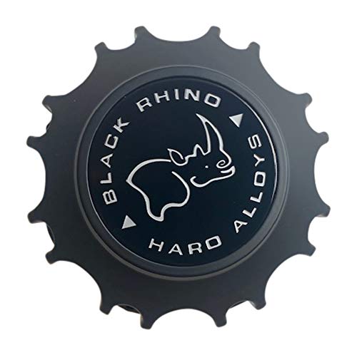 Black Rhino Wheels C805501-CAP 8X165/170 Matte Black Center Cap replacement wheel center cap part C805501-CAP
