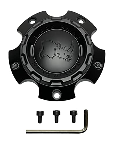 Black Rhino Wheels CCBR85130MB CCBR85130 Matte Black Center Cap replacement wheel center cap part CCBR85130MB