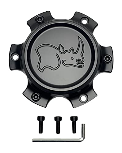 Black Rhino Wheels ST1905-05 1911S08 CCBR66135140MM Matte Black Center Cap replacement wheel center cap part ST1905-05