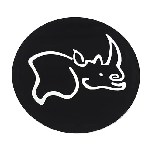 Black Rhino Wheels TE82CCBR3B Center Cap Logo Sticker Emblem 82MM 5x150 BLK replacement center cap logo / insert part TE82CCBR3B