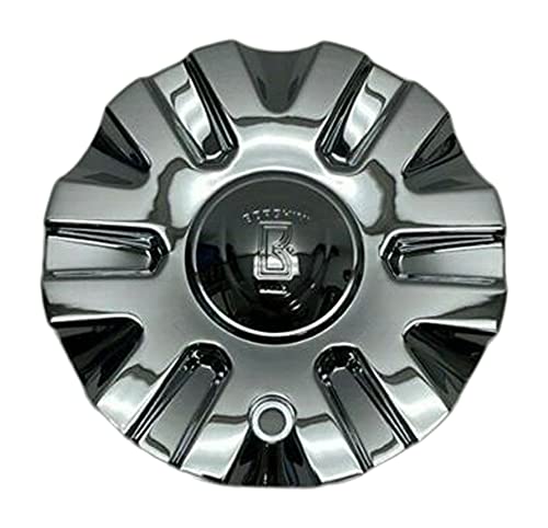 Borghini Chrome Wheel Center Cap CSB26-2P replacement wheel center cap part CSB26-2P