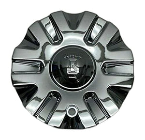 Borghini Chrome Wheel Center Cap CSB26-2P