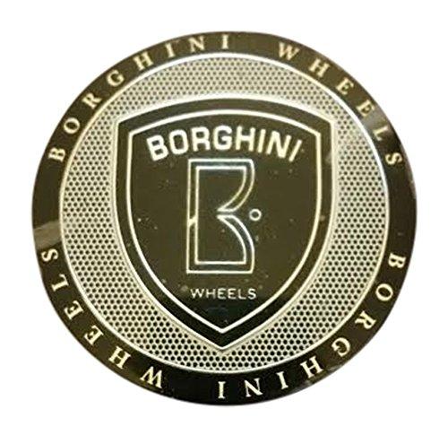 Borghini Wheels CC016-1P Snap in Center Cap (Borghini Logo No Longer Availible, the cap will have a U2 logo) replacement wheel center cap part CC016-1P