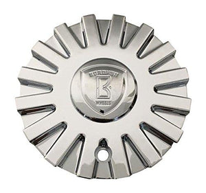 Borghini Wheels CSB22-1P SJ129-02 Chrome Wheel Center Cap - wheelcentercaps