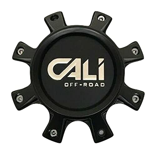 Cali Off-Road Matte Black Wheel Center Cap C109105B01-CALI-F 814720825F-12 replacement wheel center cap part C109105B01-CALI-F