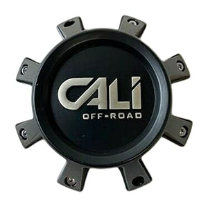 Cali Offroad C109015B01-CALI-F Matte Black Wheel Center Cap - wheelcentercaps
