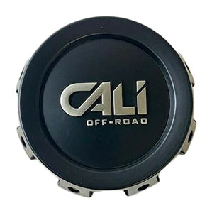 Cali Offroad C109105B02-CALI-F Matte Black Wheel Center Cap - wheelcentercaps