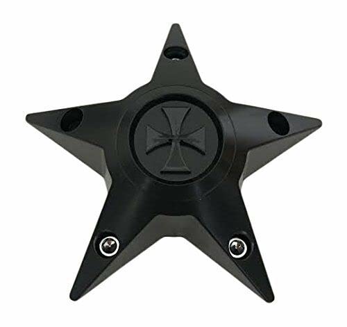 Cali Offroad Wheels C-554-3 C109300MB03 Matte Black Wheel Center Cap replacement wheel center cap part C-554-3