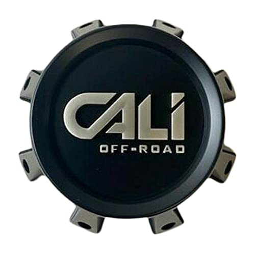 Cali Offroad Wheels C109015B01-CALI-R Matte Black Center Cap - wheelcentercaps