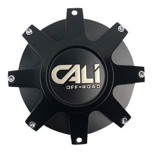 Cali Offroad Wheels C109101MB-CALI C109101MB Matte Black Center Cap - wheelcentercaps