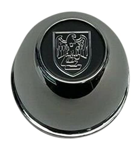 Center Line Bullet Style Chrome Snap in Wheel Center Cap C8538 3.3 Inch Overall replacement wheel center cap part C8538