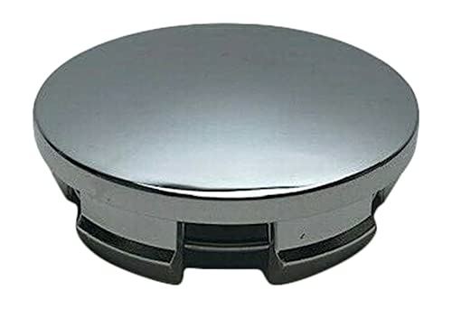 Chrome No Logo Snap in Wheel Center Cap CC218-1P replacement wheel center cap part CC218-1P
