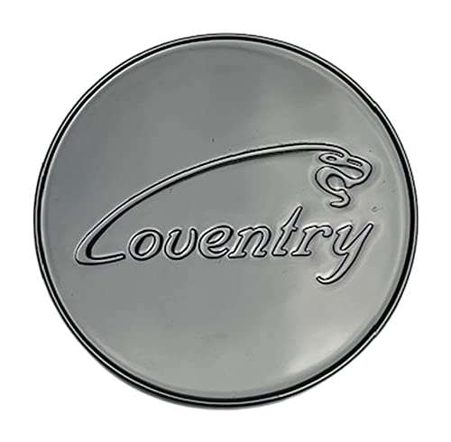 Coventry Wheels PMCG62A CCCOB PMCG62ACOVGBK1 Gloss Black Center Cap - Wheel Center Caps