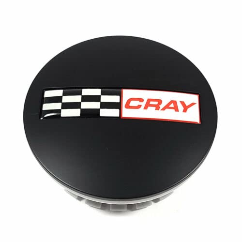 Cray Wheels CCCRAY6BK D666 5 Lug Black Center Cap Astoria Eagle Spider Mako replacement wheel center cap part CCCRAY6BK