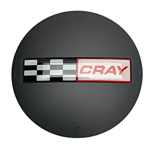 Cray Wheels D666 CCCRAY6M Semi Gloss Black Center Cap - Wheel Center Caps