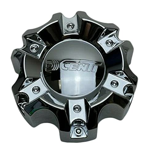 Dcenti Chrome Wheel Center Cap CBDW6-1P replacement wheel center cap part CBDW6-1P