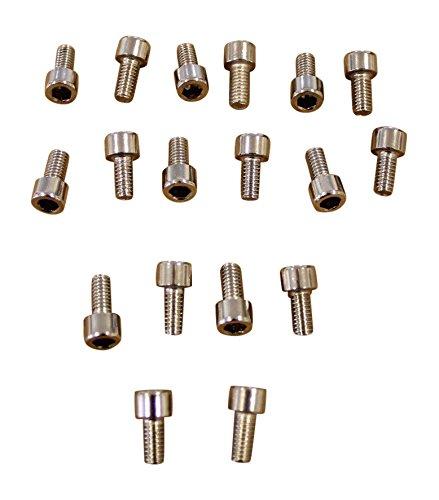 Dcenti DW29 Screw Kit for Inserts for 1 Wheel 18 Screws Total 18" 20" 22" 24" 26" replacement center cap logo / insert part DW29