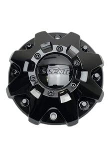 Dcenti DW3 Gloss Black Wheel Center Cap CBDW3-1P SJ129-05 - Wheel Center Caps