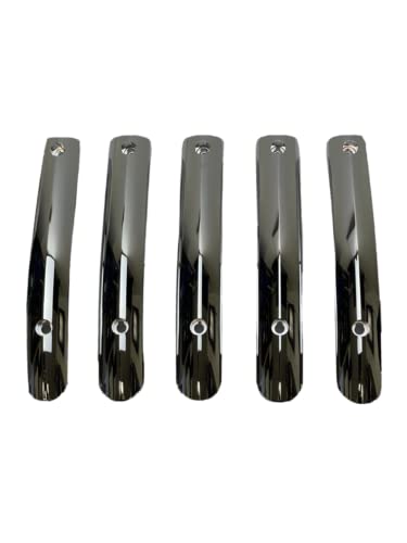 Dcenti DW9 Chrome Inserts DDW9BP1880 for 18 Inch Wheels Set of 5 replacement center cap logo / insert part DDW9BP1880