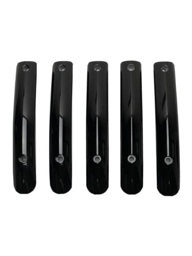 Dcenti DW9 Gloss Black Inserts DDW9BP2495 for 24 Inch Wheels Set of 5 replacement center cap logo / insert part DDW9BP2495