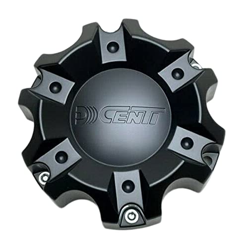 Dcenti Matte Black Wheel Center Cap CBDW6-1P replacement wheel center cap part CBDW6-1P