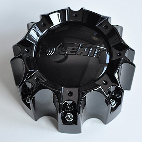 Dcenti Wheel Center Cap for DW915 with Serial Number CBDW8-1P or SJ106-14 (Glossy Black) replacement wheel center cap part DW915