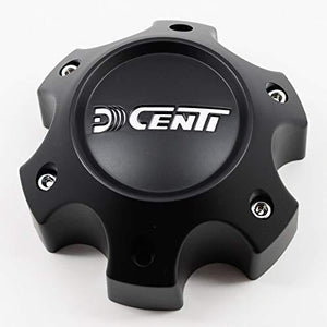 Dcenti Wheel Center Cap Part Number CBH06-A1P (Matte Flat Black) - wheelcentercaps