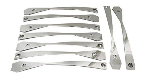 DCENTI WHEELS Dcenti DW29 DDW29P2610 Chrome Wheel Inserts Set of 9 replacement center cap logo / insert part DW29