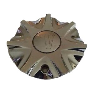 Deal on Wheels Velocity 750 Wheel Center Cap CS376-1P New Chrome Rim Middle replacement wheel center cap part CS376-1P