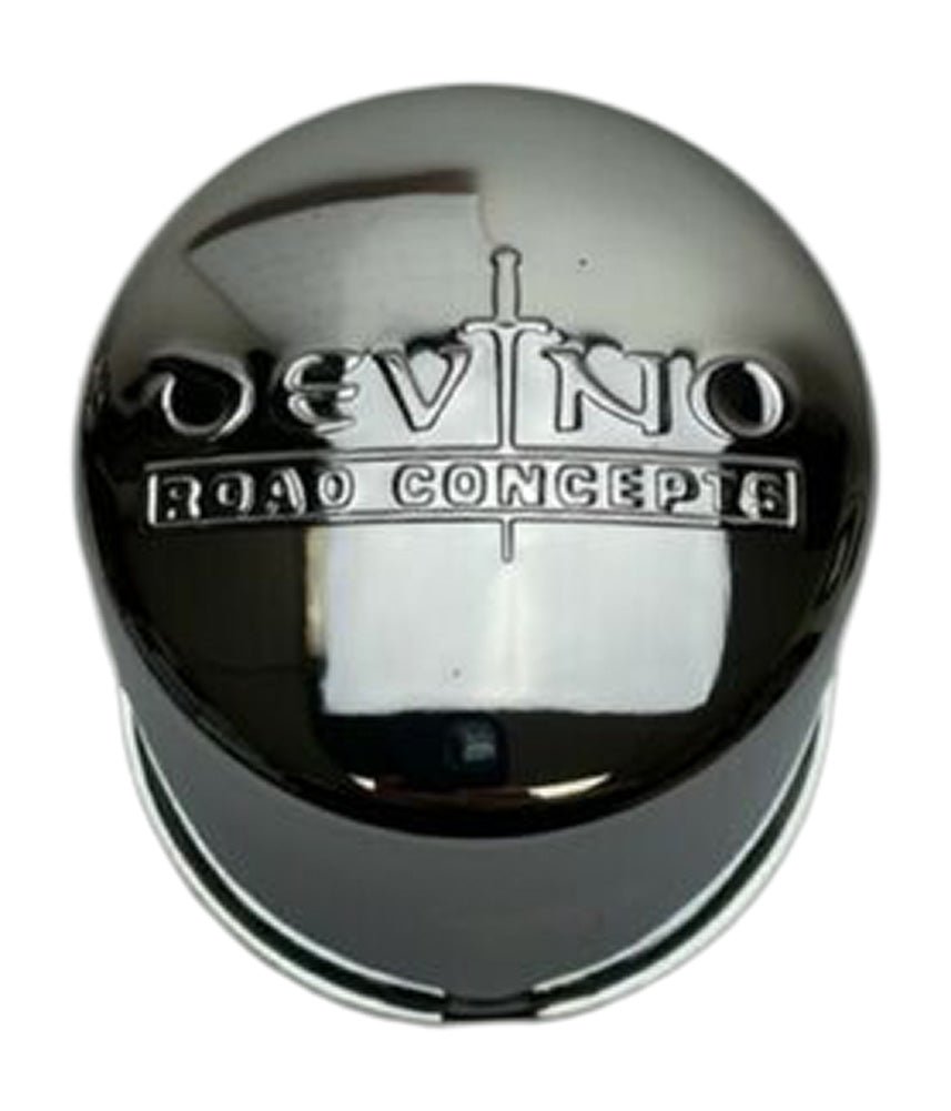 Devino Chrome Push Thru Wheel Center Cap 88MM wheel center cap additional view 3