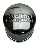 Devino Chrome Push Thru Wheel Center Cap 88MM - Wheel Center Caps