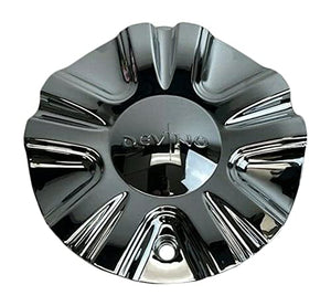 Devino Lethal 644 Chrome Wheel Center Cap DV0644-TRUCK-CAP LG0603-49 SGD0010 - wheelcentercaps