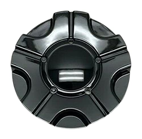 Diablo Lionhart Gloss Black No Logo Wheel Center Cap MCD0430YA01 LG1301-50 replacement wheel center cap part MCD0430YA01