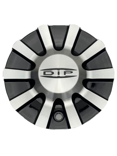 Dip Black and Machined Wheel Center Cap C10D66B MCD8229YL01 replacement wheel center cap part C10D66B