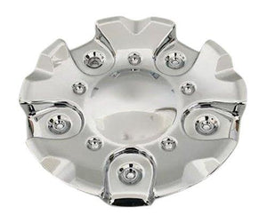 DIP WHEELS D65-CAP Chrome Wheel Center Cap - wheelcentercaps