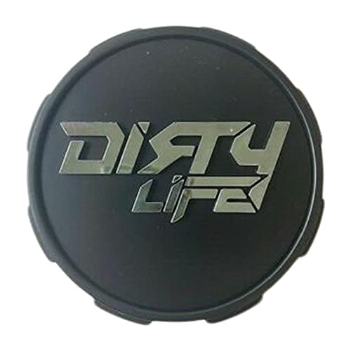 Dirty Life Wheels C109305MB06 Matte Black Wheel Center Cap replacement wheel center cap part C109305MB06