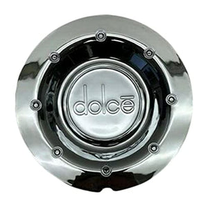 Dolce Chrome Snap in Wheel Center Cap N516-22-CAP - wheelcentercaps