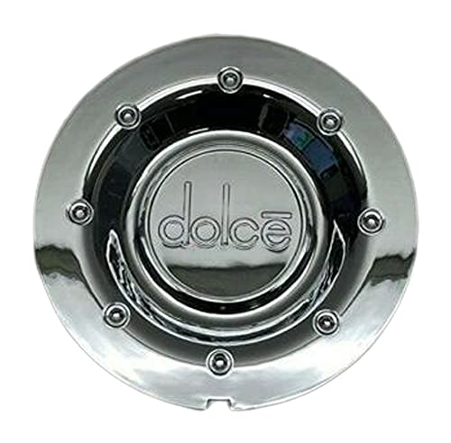 Dolce DC-12 Chrome Snap in Wheel Center Cap N516-CAP replacement wheel center cap part DC-12